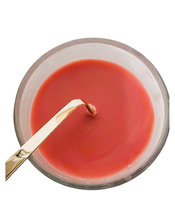 Effortlessly maintain clean candles with the Candle Elegance ® Wick Dipper. Extinguish flames, adjust wicks, and remove debris without any mess. Follow safety and maintenance instructions for an even burn and long-lasting aroma wellness.