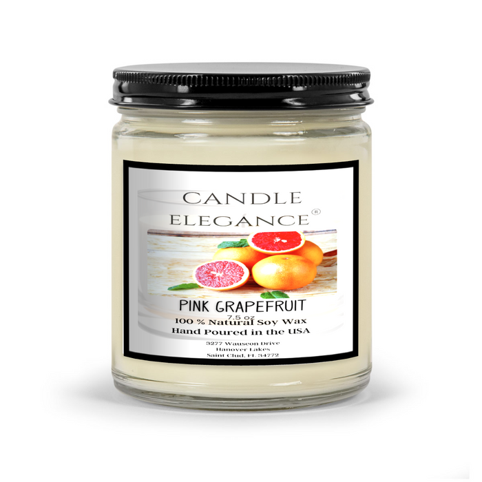 This unique blend of sugary, tangy, and citrus flavors will liven up any space. Created in the USA using real soybean wax, our safe-to-burn candle lasts for 50-60 hours and includes a 100% cotton wick. No harmful materials here, just bold, vibrant scents. And don't miss our chic black top!