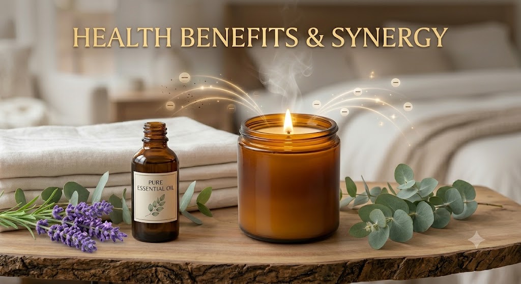 5. Health Benefits of Pure Essential Oils & The Organic Beeswax Synergy