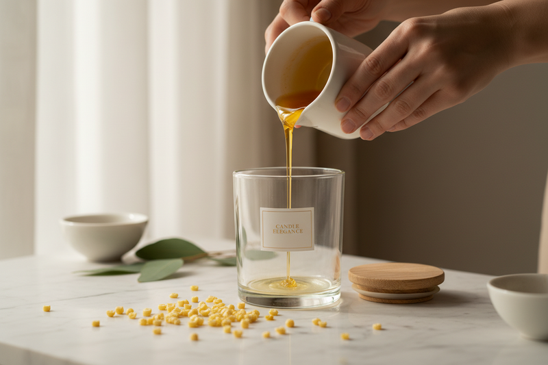 Behind the Craft: The Art of Hand-Pouring Organic Beeswax Candles