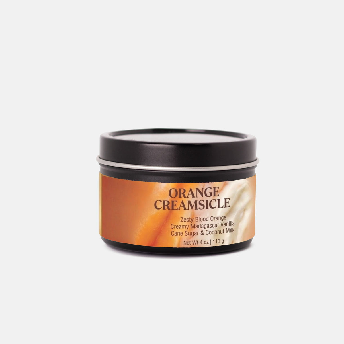 Orange Creamsicle Travel Candle