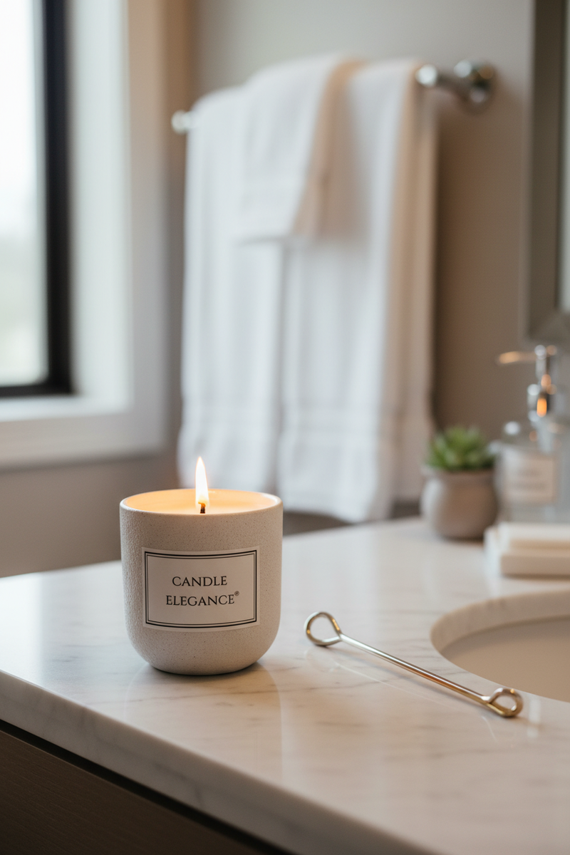 Candle Elegance Branded Lifestyle
