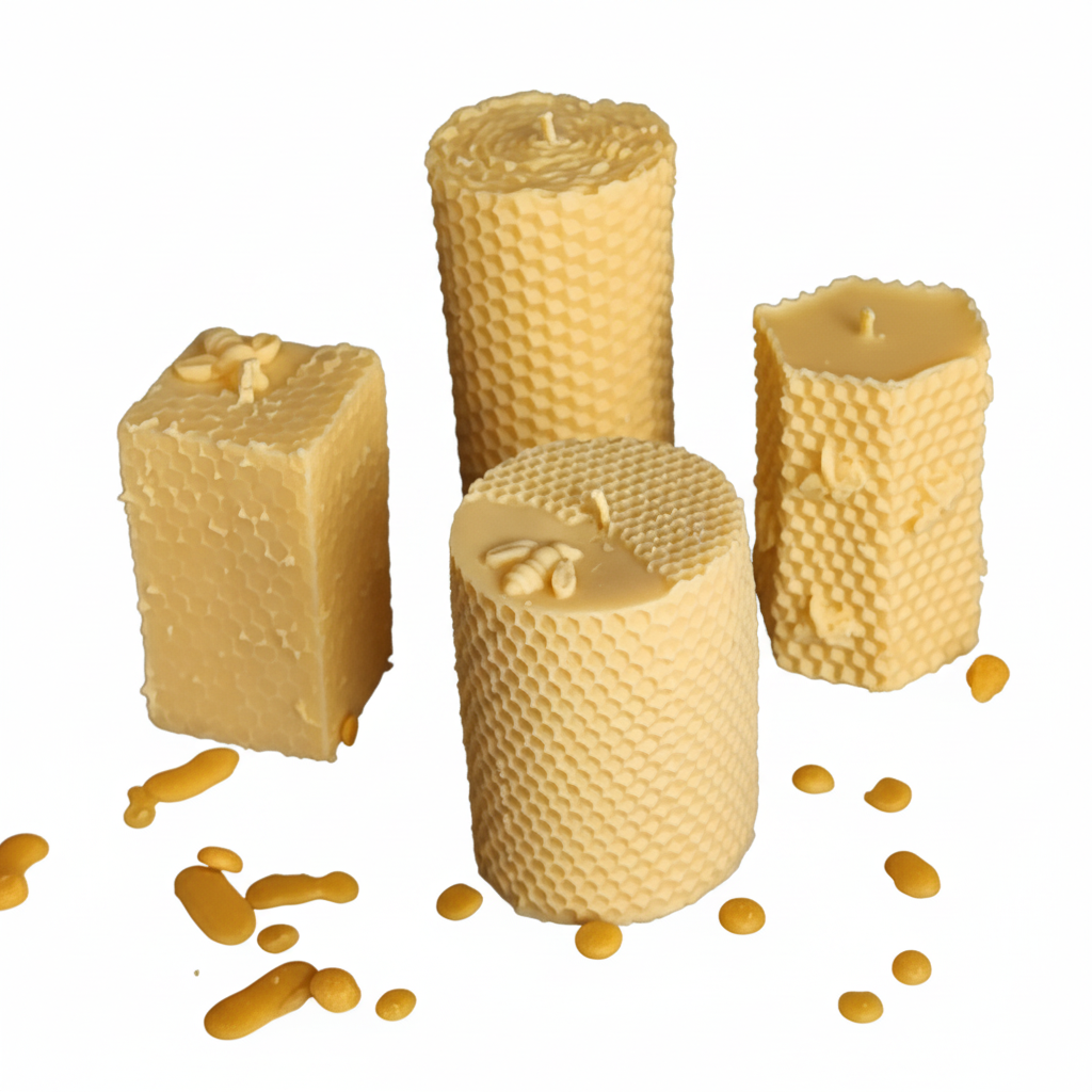 Pillar 4 pack - Organic Beeswax